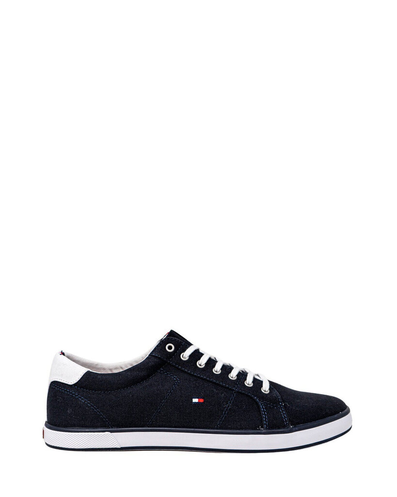 Tommy Hilfiger miesten tennarit Tommy Arlow Canvas FM0FM00596-403 sininen hinta ja tiedot | Miesten urheilu- ja vapaa-ajan kengät | hobbyhall.fi