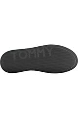 Tommy Hilfiger miesten vapaa-ajan kengät Tommy Essential Cupsole Leather FM0FM049210GK musta hinta ja tiedot | Miesten urheilu- ja vapaa-ajan kengät | hobbyhall.fi