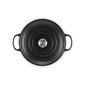 Le Creuset Valurautainen matala kattila 30cm, 3,5L mattamusta hinta ja tiedot | Kattilat ja painekattilat | hobbyhall.fi