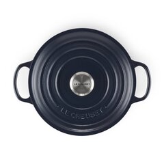 Le Creuset Valurautapata 20cm, 2,4L tummansininen hinta ja tiedot | Kattilat ja painekattilat | hobbyhall.fi