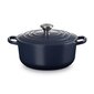 Le Creuset Valurautapata 20cm, 2,4L tummansininen hinta ja tiedot | Kattilat ja painekattilat | hobbyhall.fi