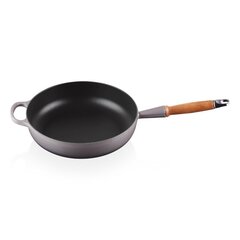 Le Creuset Valurautainen paistinpannu 28cm vaaleanharmaa hinta ja tiedot | Paistinpannut | hobbyhall.fi