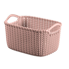 Kori 3L 25x18x14cm, vaaleanpunainen hinta ja tiedot | Säilytyslaatikot ja -korit | hobbyhall.fi