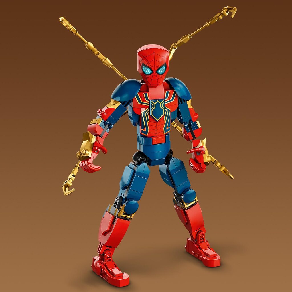 76298 LEGO® Marvel Rakennettava Iron Spider-Man-hahmo hinta ja tiedot | LEGOT ja rakennuslelut | hobbyhall.fi