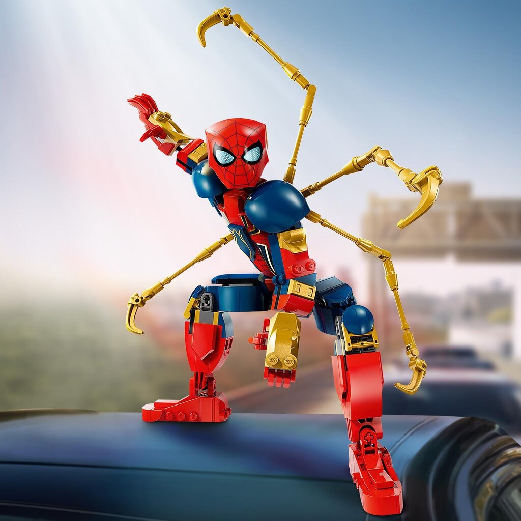 76298 LEGO® Marvel Rakennettava Iron Spider-Man-hahmo hinta ja tiedot | LEGOT ja rakennuslelut | hobbyhall.fi