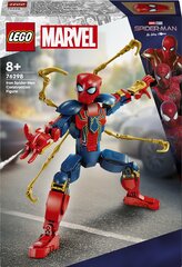 76298 LEGO® Marvel Rakennettava Iron Spider-Man-hahmo hinta ja tiedot | LEGOT ja rakennuslelut | hobbyhall.fi