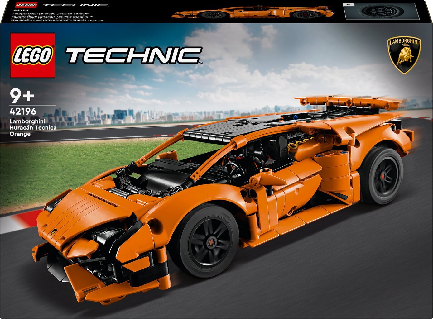 42196 LEGO® Technic Oranssi Lamborghini Huracán Tecnica hinta ja tiedot | LEGOT ja rakennuslelut | hobbyhall.fi