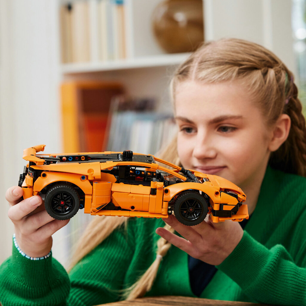 42196 LEGO® Technic Oranssi Lamborghini Huracán Tecnica hinta ja tiedot | LEGOT ja rakennuslelut | hobbyhall.fi