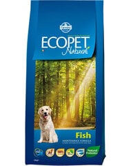 Farmina Ecopet Natural kaikille koiraroduille kalaa, 12 kg hinta ja tiedot | Koiran kuivaruoka | hobbyhall.fi