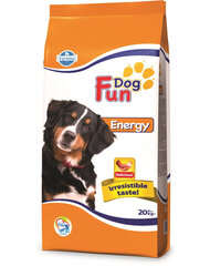 Farmina Fun Dog Energy siipikarjaa aktiivisille koirille kaikista roduista, 20 kg hinta ja tiedot | Koiran kuivaruoka | hobbyhall.fi