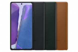 Nahkainen suojakuori Samsung Galaxy Note 20 / Note 20 5G hinta ja tiedot | Puhelimen kuoret ja kotelot | hobbyhall.fi