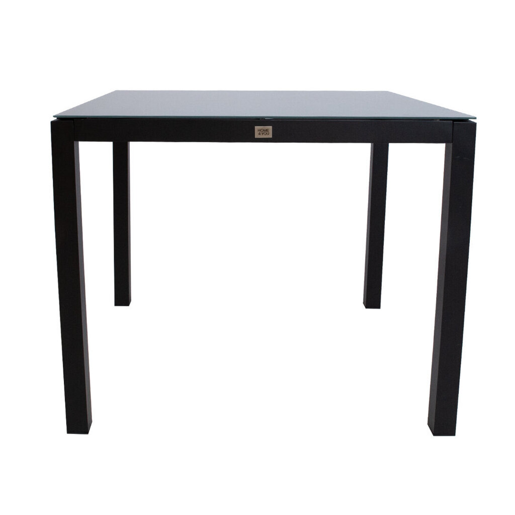 Pöytä AMALFI 90x90xK74cm, harmaa hinta ja tiedot | Puutarhapöydät | hobbyhall.fi