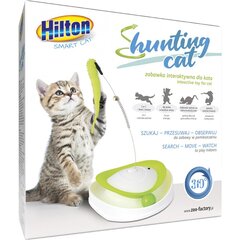 Interaktiivinen lelu kissoille Hilton Smart Hunting Cat, valkoinen/vihreä hinta ja tiedot | Kissan lelut | hobbyhall.fi