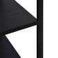 vidaXL Mikroaaltouunikaappi musta 60x39,6x79,5 cm tekninen puu hinta ja tiedot | Keittiön kaapit | hobbyhall.fi