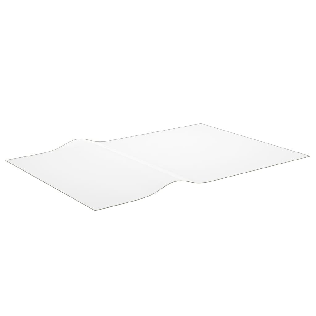 vidaXL Pöytäsuoja läpinäkyvä 140x90 cm 1,6 mm PVC hinta ja tiedot | Pöytäliinat, tabletit ja lautasliinat | hobbyhall.fi