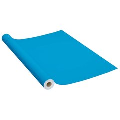 vidaXL Itseliimautuva huonekalukalvo taivaansininen 500x90 cm PVC hinta ja tiedot | Ikkunakalvot ja kontaktimuovit | hobbyhall.fi