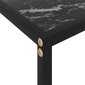 vidaXL Konsolipöytä musta 80x35x75 cm karkaistu lasi hinta ja tiedot | Sivupöydät | hobbyhall.fi