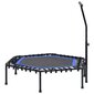 vidaXL Fitness trampoliini kahvalla 122 cm hinta ja tiedot | Fitness-trampoliinit | hobbyhall.fi