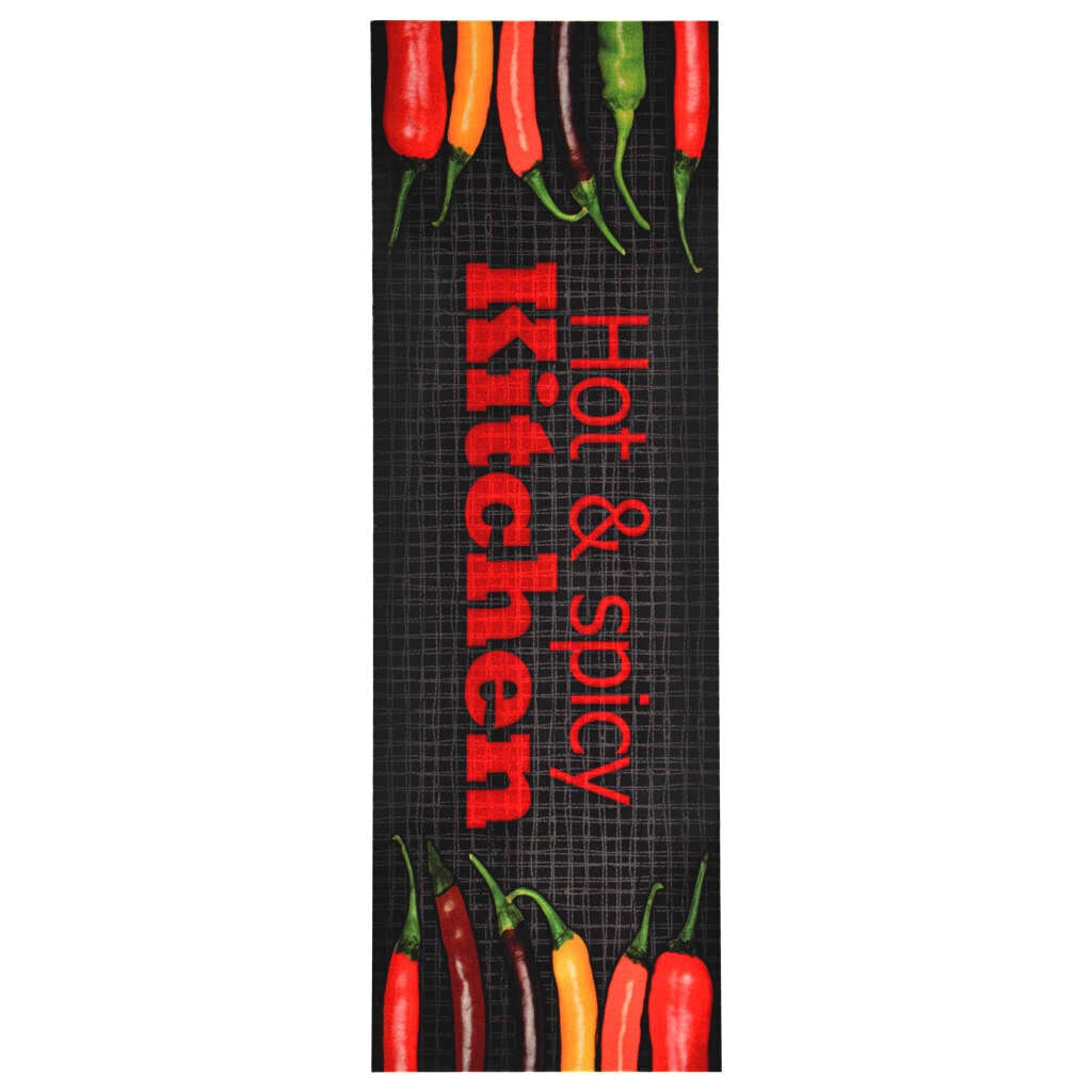 vidaXL Keittiön pestävä lattiamatto Hot & Spicy 60x300 cm hinta ja tiedot | Isot matot | hobbyhall.fi