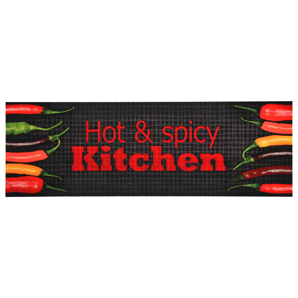 vidaXL Keittiön pestävä lattiamatto Hot & Spicy 60x300 cm hinta ja tiedot | Isot matot | hobbyhall.fi