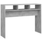 vidaXL Konsolipöytä betoninharmaa 105x30x80 cm lastulevy hinta ja tiedot | Sivupöydät | hobbyhall.fi