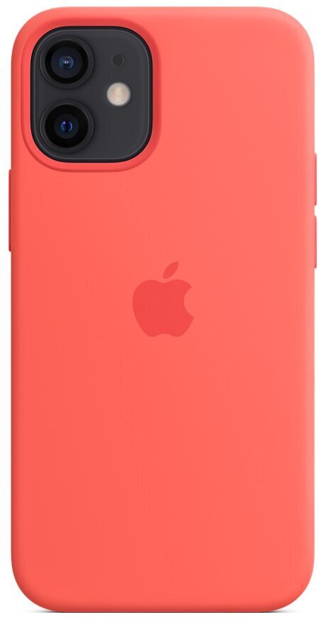 Apple Silicone Case MagSafe MHKP3ZM/A Pink Citrus hinta ja tiedot | Puhelimen kuoret ja kotelot | hobbyhall.fi