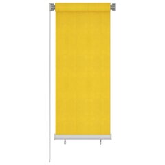 vidaXL Rullaverho ulkotiloihin 60x140 cm keltainen HDPE hinta ja tiedot | Kaihtimet | hobbyhall.fi