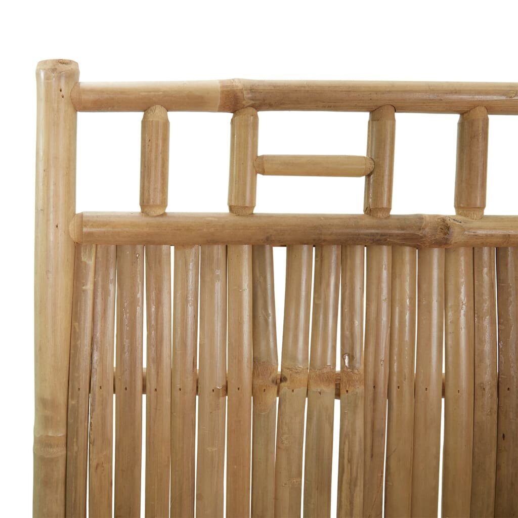 vidaXL 4-paneelinen tilanjakaja bambu 160x180 cm hinta ja tiedot | Sermit ja tilanjakajat | hobbyhall.fi