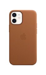 iPhone 12 mini MagSafe suojakuori- Saddle Brown hinta ja tiedot | Puhelimen kuoret ja kotelot | hobbyhall.fi