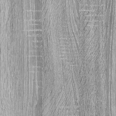 vidaXL Kulmakaappi harmaa Sonoma 33x33x164,5 cm tekninen puu hinta ja tiedot | Hyllyt | hobbyhall.fi