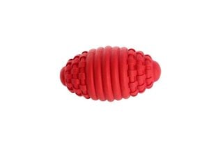 Lelu koirille Dingo Rugby pallo, punainen, 14,5 cm hinta ja tiedot | Koiran lelut | hobbyhall.fi