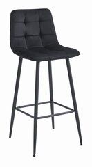 2 tuolin setti Leobert Arceto, musta hinta ja tiedot | Ruokapöydän tuolit | hobbyhall.fi