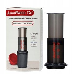 AeroPress GO kahvipannu, 237 ml hinta ja tiedot | Kahvipannut ja teekannut | hobbyhall.fi