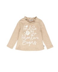T-paita lapsille Gulliver, beige hinta ja tiedot | Vauvan T-paidat | hobbyhall.fi