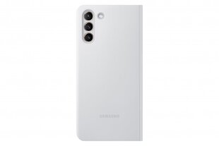 Samsung Galaxy S21 Plus Smart LED View suojakuori - Light Gray hinta ja tiedot | Puhelimen kuoret ja kotelot | hobbyhall.fi