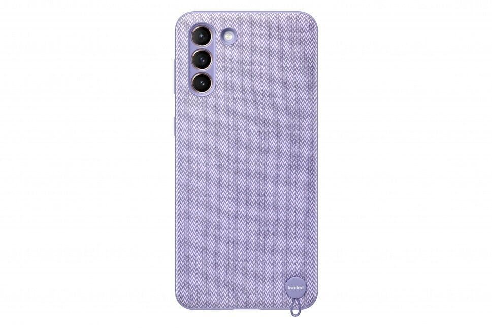 Samsung Galaxy S21 Plus suojakuori Kvadrat, violetti hinta ja tiedot | Puhelimen kuoret ja kotelot | hobbyhall.fi