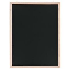 vidaXL Seinäkiinnitettävä liitutaulu setripuu 60x80 cm hinta ja tiedot | Toimistotarvikkeet | hobbyhall.fi