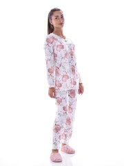 Naisten pyjama PH81556, vaalea beige hinta ja tiedot | Yöasut ja pyjamat | hobbyhall.fi