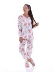 Naisten pyjama PH81556, vaalea beige hinta ja tiedot | Yöasut ja pyjamat | hobbyhall.fi