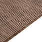 vidaXL Ulkomatto Flatweave 80x150 cm ruskea hinta ja tiedot | Isot matot | hobbyhall.fi