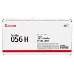 Canon toner cartridge 056H (3008C004) black hinta ja tiedot | Mustekasetit | hobbyhall.fi