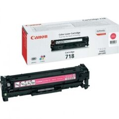 Canon Cartridge 718 Magenta (2660B002) hinta ja tiedot | Mustekasetit | hobbyhall.fi