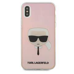 Karl Lagerfeld kotelo iPhone X / XS, kiiltävä hinta ja tiedot | Puhelimen kuoret ja kotelot | hobbyhall.fi