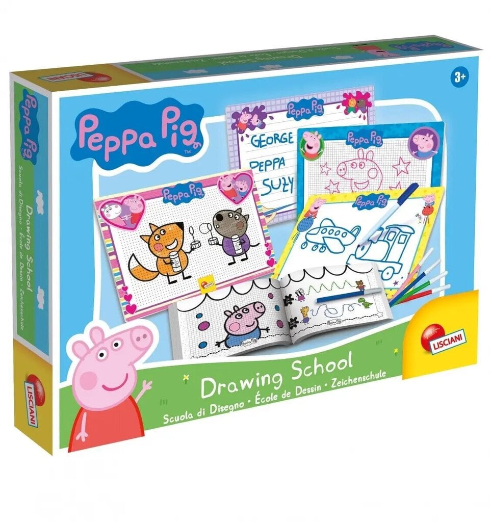 Educational Set Piirustus School - Pipsa Possu hinta ja tiedot | Taide- ja askartelutarvikkeet | hobbyhall.fi