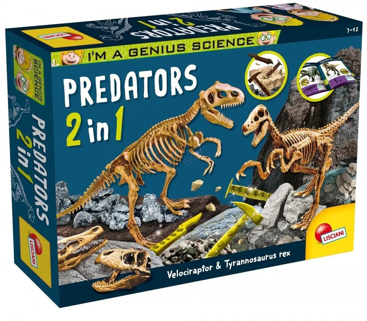 Im Genius Predators Educational Kit 2in1, EN hinta ja tiedot | Kehittävät lelut | hobbyhall.fi