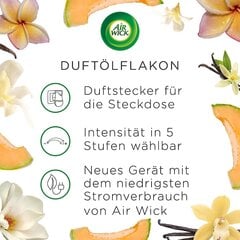 AIR WICK TUOTUMA OIL FLAKON - TUTKIMUS PULIKKO SEKÄ 3 TUOTTUVAJA - HUONEEN TUOTUS- JA AIRJUSTUS - TUOTUS: Kesä nautinto - Kukkashaju pistorasialle - 1 x laite ja 3 x täyttyminen hinta ja tiedot | Air Wick Koti ja keittiö | hobbyhall.fi