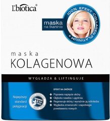 Kollageeninaamio kankaalla, tasoittaa ja kohottaa 23ml hinta ja tiedot | L'Biotica Hajuvedet ja kosmetiikka | hobbyhall.fi