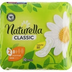 Naisten terveyssiteet Naturella Classic, normal, 10 kpl hinta ja tiedot | Tamponit ja terveyssiteet | hobbyhall.fi