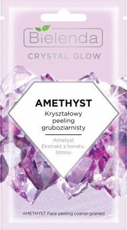 Crystal Glow Ametistikristallikarkea kuorinta 8g hinta ja tiedot | Vartalokuorinnat | hobbyhall.fi