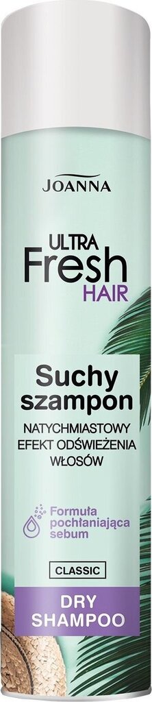 Ultra Fresh Hair Classic kuivashampoo 200ml hinta ja tiedot | Shampoot | hobbyhall.fi